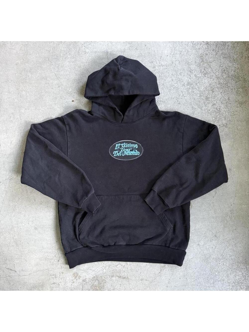 Bad Bunny El Ultimo Tour Del Mundo Black 2022 Merch Hoodie Sweatshirt
